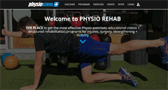 Desktop Screenshot of physiorehab.com