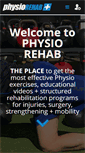 Mobile Screenshot of physiorehab.com